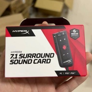 Original HyperX USB AMP 7.1 Surround Sound Card Wired Control Game Sound Card for HyperX Cloud II Ga
