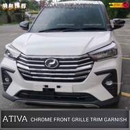 AMAZING PERODUA ATIVA CHROME FRONT GRILLE TRIM GARNISH FRONT GRILL GARNISH FRONT BUMPER UPPER GRILLE