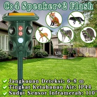 Alat Untuk Pengusir Tikus Binatang Ultrasonic Dengan Tenaga Matahari Pengusir Tikus Elektrik Alat Pe