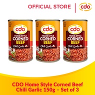 CDO Home-Style Corned Beef Chili Garlic 150g - Pack of 3