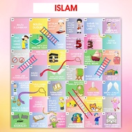 Mainan Anak Tebak Gambar Board Game Monopoli Mancanegara 5 in 1 Mono Jumbo Ludo Jumbo