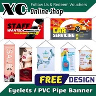 Banner Bunting Printing With FREE Design