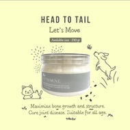 TERBAIK HEAD TO TAIL LETS MOVE-VITAMIN TULANG DAN SENDI UNTUK ANJING