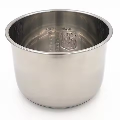 New food grade 304 stainless steel rice Cooker inner pot for COSORI Electric Pressure Cooker 6 Quart