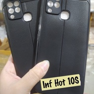 Infinix Hot 10S Soft Case Autofocus Casing Leather Silikon