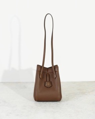 Tas Wanita Fendi Mini Origami Leather Bag in brown Original