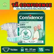 (Huggies) Confidence Adult Diapers size M15 Pieces Manufactured Indonesia By Kimberly-Clark