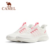 Camel รองเท้าวิ่งสตรีรองเท้าตาข่ายน้ำหนักเบาการดูดซับแรงกระแทกรองเท้าผ้าใบ
