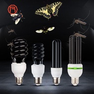 GREATMY UV Black Light, AC 220V Support Spiral LED light,  Ultraviolet Energy Saving UV Light CFL Bu