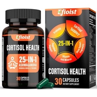 Cortisol Supplement for Women, 25-in-1 Cortisol Reducer for Women & Men, Cortisol Supplements for Me