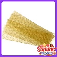 Gelatine sheet 5 sheet (Halal) Gelatine Leaves