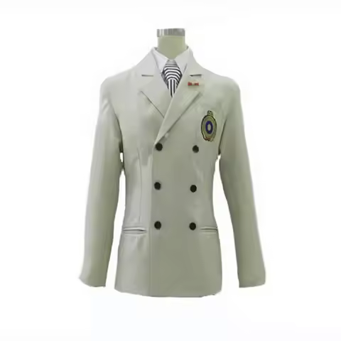 Goro Akechi Cosplay Costumes Cosplay Coat gift tie for Halloween and Christmas party costume, Perfec