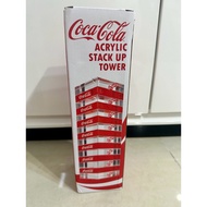 Coca Cola Acrylic stack up tower