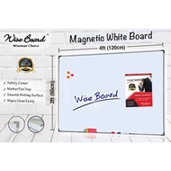 Magnetic White Board 3ft(90cm)x4ft(120cm)/ 4ft(120cm)x6ft(180cm)🌟🌟🌟🌟🌟