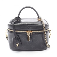 【二手】LOUIS VUITTONVanity PM 手提包 M57118 黑色皮革 女士 Vanity PM 手提包
