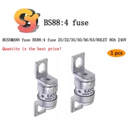 [Ready Stock Supply] BUSSMANN Fuse 25/32/35/50/56/63/80LET 80A 240V BS88: 4 Fuse