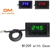 DIYMORE W1209 12V -50~110°C Thermostat Digital Temperature Meter Controller Sensor Switch Case With 