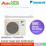 Daikin Inverter Single Split AirCon 21000BTU RKM60ZVMG/FTKM60ZVMG