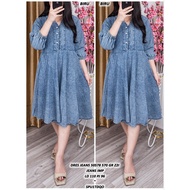 Dress code 50578 jeans material jumbo denimSnow 3L ld110 pj96, live buttons, side pockets, smooth el