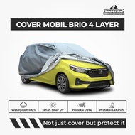 HONDA Car Cover Brio 4-Layer Waterproof UV-Resistant Thick Outdoor Car Cover by Zanusa cover