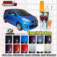 Touch Up Pen [ PERODUA ALZA ] Car Kereta Paint Repair Restored Paint Body Scratches Remover Pro Tool