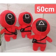 50cm Giant Squid Game Doll Squid Game Plush toy Stuffed toys Anak Patung Squid game Birthday 鱿鱼游戏