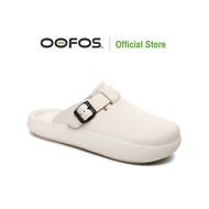 👨รองเท้าแตะ (OOFOS) OOahh Nomad (สีเบจ) รองเท้าเพื่อการฟื้นฟู - OF0089