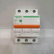 mcb 3 phase 20A schneider