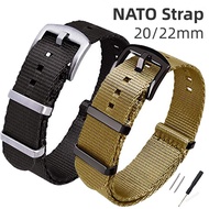 NATO Nylon Watch Strap 20mm 22mm ZULU Watch Band Military Style Wrist Belt Men Women Bracelet One Lo