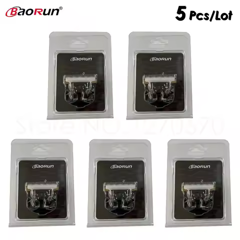 5pcs/lot Brand BaoRun Original Ceramic Blade For P2 P3 P6 P7 P9 S1 Dog Hair Trimmer Pet Clipper Spar