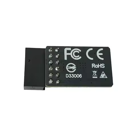 For GIGABYTE GC-TPM2.0 SPI V2 12-Pin TPM 2.0 Module – SLB9672 – X870E/X870M/Z890/B850/B860M/B550M/B6