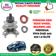 Perodua Viva 660 850 1.0 Elite ABS + Bearing Hub Premium OEM High Quality Rear Wheel Bearing Tayar B