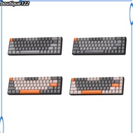 BOU K68 Gaming Keyboard Dual-mode 2.4G Bluetooth-compatible 5.0 Wireless Mechanical Keyboard For Computer Phones