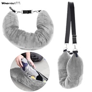 WINDYCAT Stuffable Neck Pillow for Travel Clothes Stuffable Travel Neck Pillow Neck Pillow Case Cover Self-Fillable Tube Pillow Travel Pillow Case Cover No Filler