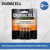 (Duracell) Rechargeable AA2500mAh/AAA900mAh Batteries Ni-MH Battery แบตเตอรี่ AA/AAA แบบชาร์จได้ แบต