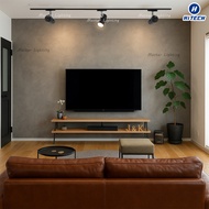 H824 track rail spotlight 1 meter wall ceiling painting spotlight contents 2 3 4 spot light fitting 