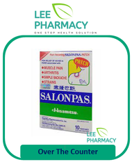 Salonpas Pain Relieve Patch 10's/20's/40's [Muscle Pain Patch]