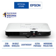 [FREE MYSTERY GIFT] Epson EB-1785W WXGA 3LCD 3200 lumens Wireless Ultra Portable Projector with Gest