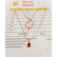 It CAN BE SOLD AGAIN, 18k genuine gold necklace, free letter of purchase GET A LETTER