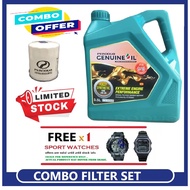 FREE GIFT (SPORT WATCH) ,  Perodua Engine Oil + FOC Oil Filter , Fully 0W20 , Semi 5W30 , Mineral 10