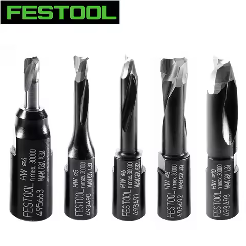 FESTOOL DOMINO Cutter System 495663 493490 493491 493492 493493 Cutting Sharp Hard Replaceable Tool 