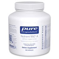 Nutrient 950 A without Copper & Iron | Hypoallergenic Multi-vitamin/Mineral Formula for Optimal Heal