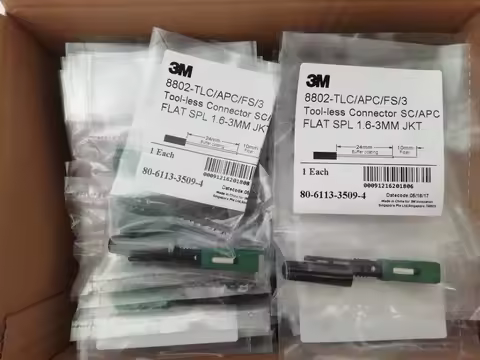 3M 8802-TLC/3 Fiber Optic Fast Connector Singlemode SC APC fiber optic fast connector SC quick conne