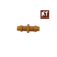 8mm connector (10 pieces/pack) - Used to attach 2 8mm PE pipes/2 8mm drip wires