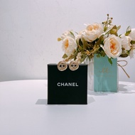 TW4438 Chanel 香奈兒圓形扭紋經典Coco Logo耳環Circle Cc Logo Earrings