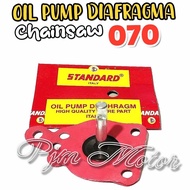 070 Karet pompa oli oli pompa diafragma mesin chainsaw senso sinso besar