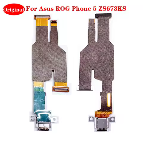 Original For ASUS ROG Phone 5 I005DA ZS673KS Type-C USB Charging Port Dock Mainboard Connector Flex 