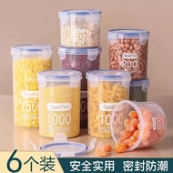 Kitchen Sealed Jar Plastic Food Jar Storage Storage Jar Storage Jar Grains Kitchen Snacks Refrigerat