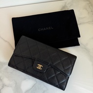 CHANEL 三折長夾 零錢包/卡包/錢包 購證🩷