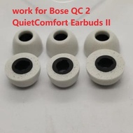 6pcs Earbuds Foam Tips for Bose QC 2 QuietComfort Earbuds II Earphone Accessories Soft Sponge Earplugs Earcaps Eartip